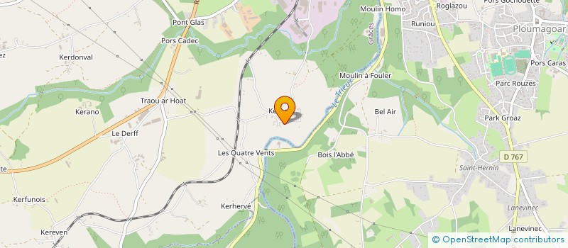 localisation de l'entreprise MONSIEUR DENIS CHAFFOTEC à GRACES