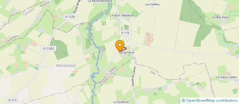 localisation de l'entreprise MONSIEUR DENIS CHAILLON  SALLEN