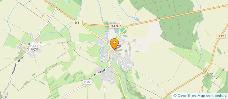 localisation de l'entreprise MONSIEUR DENIS CHAMPAGNE  MONTBOILLON