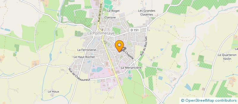 localisation de l'entreprise MONSIEUR DENIS CHAUVAT à MAUGES-SUR-LOIRE