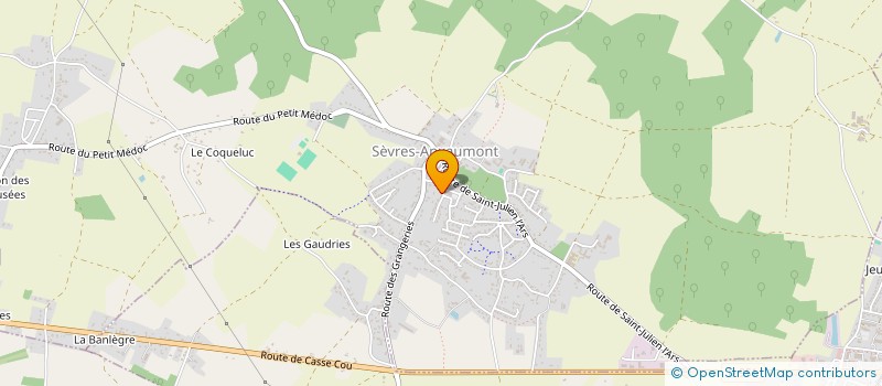 localisation de l'entreprise MONSIEUR DENIS CHAUVET à SEVRES-ANXAUMONT