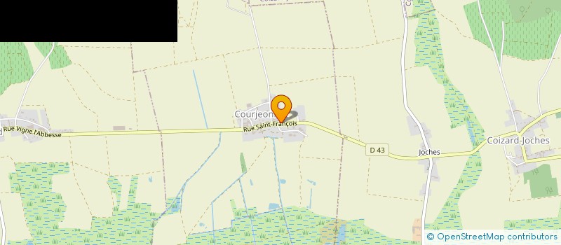 localisation de l'entreprise MONSIEUR DENIS CHERE  COURJEONNET