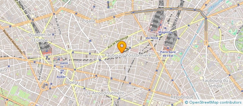 localisation de l'entreprise MONSIEUR DENIS CHEVALIER  PARIS