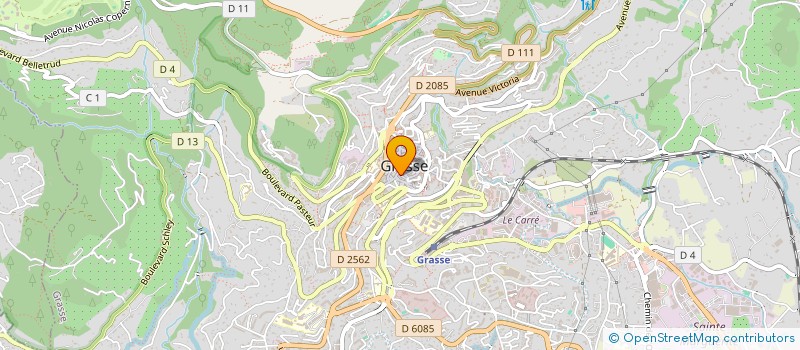 localisation de l'entreprise MONSIEUR DENIS CHISALITA  GRASSE