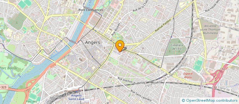 localisation de l'entreprise MONSIEUR DENIS CHUPIN à ANGERS