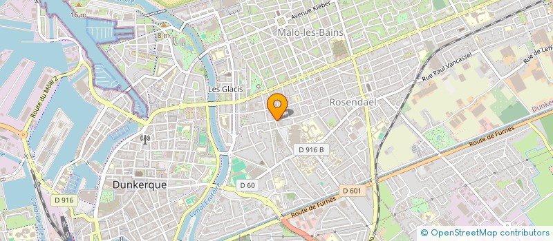 localisation de l'entreprise MONSIEUR DENIS CIRPACI  DUNKERQUE
