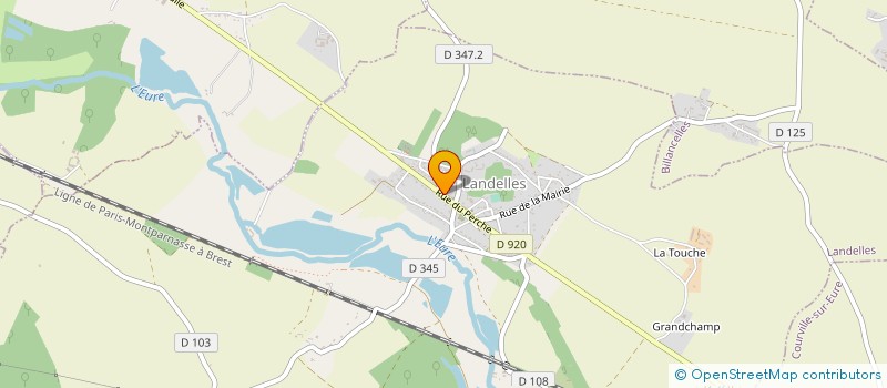 localisation de l'entreprise MONSIEUR DENIS CLARYSSE à COURVILLE-SUR-EURE