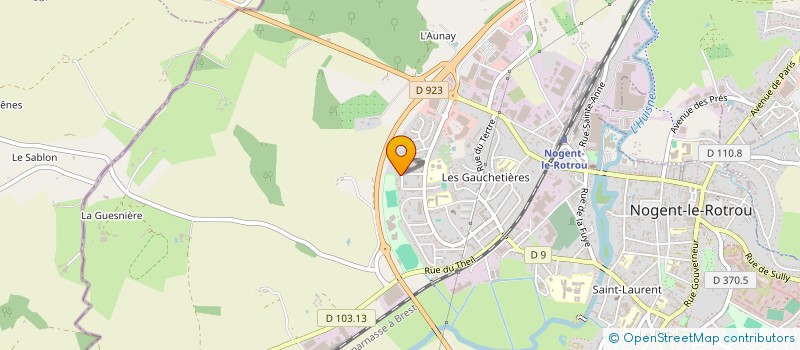 localisation de l'entreprise MONSIEUR DENIS CLEMENT à NOGENT LE ROTROU