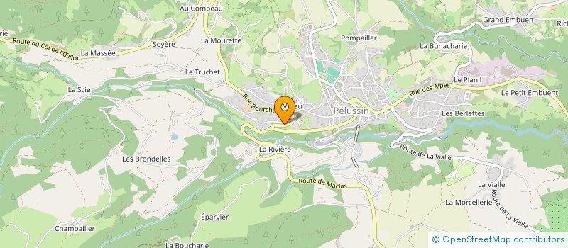 localisation de l'entreprise MONSIEUR DENIS CLEYET-MARREL à PELUSSIN