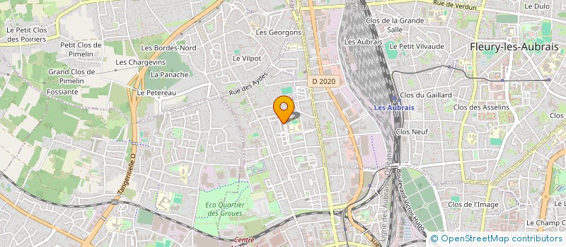 localisation de l'entreprise MONSIEUR DENIS COL  ORLEANS