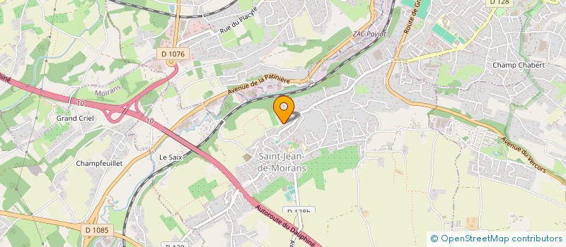 localisation de l'entreprise MONSIEUR DENIS COLOMB  SAINT-JEAN-DE-MOIRANS