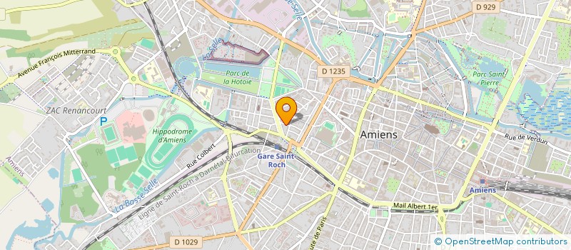 localisation de l'entreprise MONSIEUR DENIS COMON  AMIENS