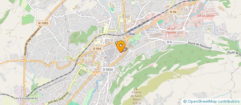 localisation de l'entreprise MONSIEUR DENIS COMPIGNE  GAP