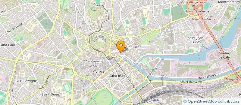 localisation de l'entreprise MONSIEUR DENIS CONTIGNON à CAEN