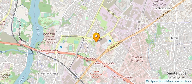 localisation de l'entreprise MONSIEUR DENIS CORNETTE à NANTES