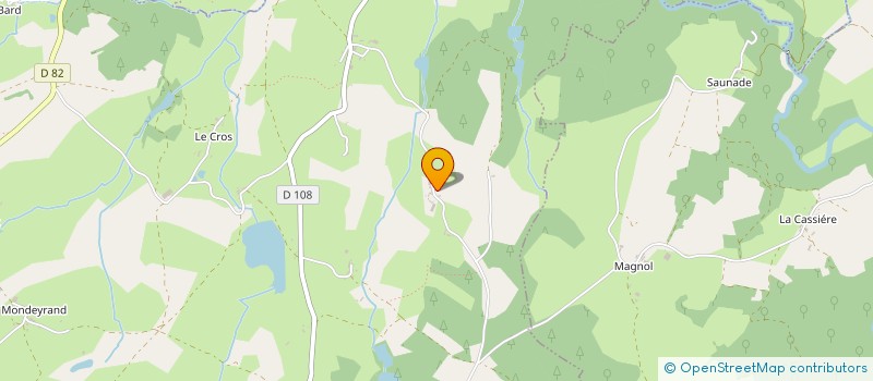 localisation de l'entreprise MONSIEUR DENIS CORONT-DUCLUZEAU  CONDAT-EN-COMBRAILLE