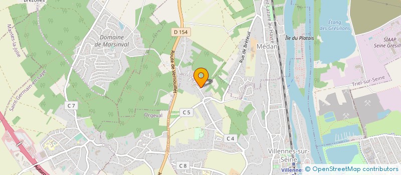 localisation de l'entreprise MONSIEUR DENIS CORSIA à VILLENNES-SUR-SEINE