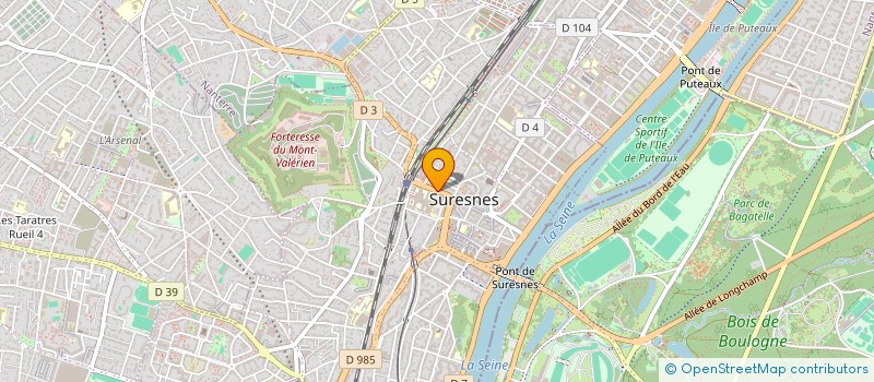 localisation de l'entreprise MONSIEUR DENIS COSSU à SURESNES