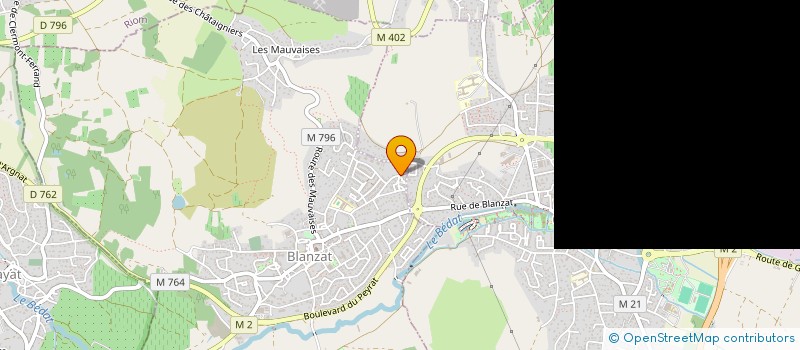 localisation de l'entreprise MONSIEUR DENIS COSTILLE  BLANZAT