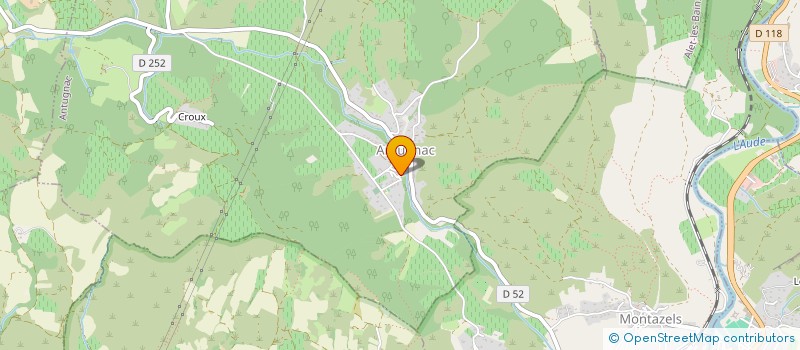 localisation de l'entreprise MONSIEUR DENIS COTTARD  SOUGRAIGNE