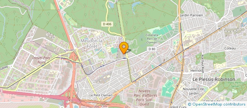 localisation de l'entreprise MONSIEUR DENIS COUILLARD à CLAMART