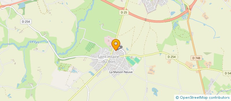 localisation de l'entreprise MONSIEUR DENIS COUTANT  CHEMILLE-EN-ANJOU