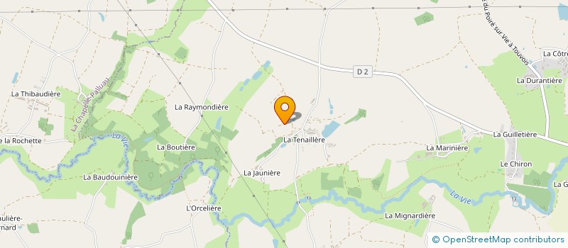 localisation de l'entreprise MONSIEUR DENIS COUTON à LE POIRE-SUR-VIE