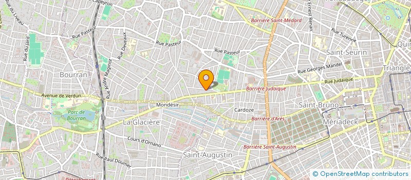 localisation de l'entreprise MONSIEUR DENIS COUTUREAU à BORDEAUX