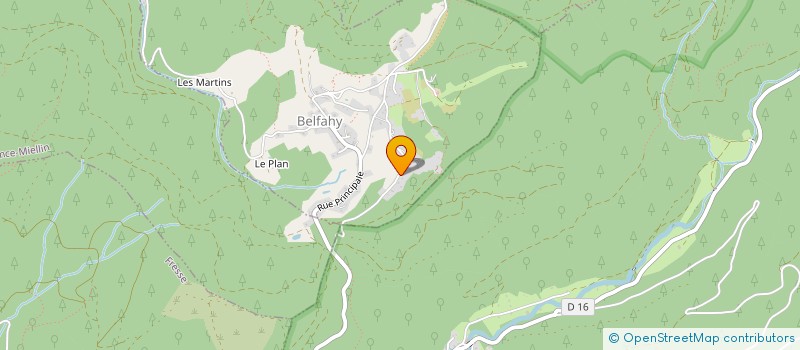 localisation de l'entreprise MONSIEUR DENIS CREUSOT  BELFAHY