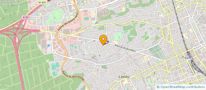 localisation de l'entreprise MONSIEUR DENIS CREUTZMEYER  NANCY