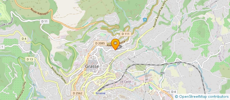 localisation de l'entreprise MONSIEUR DENIS CRIST à GRASSE