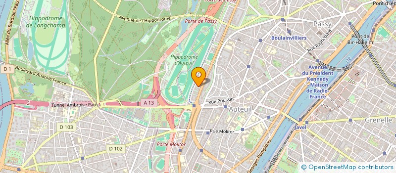 localisation de l'entreprise MONSIEUR DENIS CROZE  PARIS