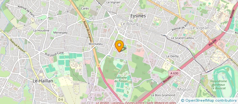 localisation de l'entreprise MONSIEUR DENIS CZMIL à EYSINES