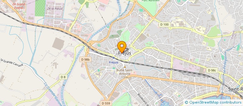 localisation de l'entreprise MONSIEUR DENIS DE FRANCESCHI à FREJUS
