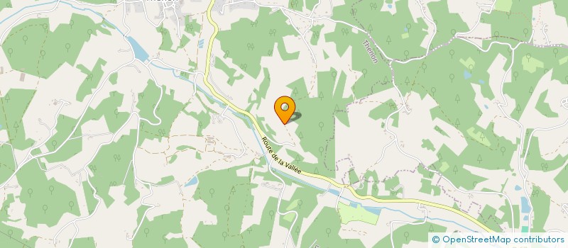 localisation de l'entreprise MONSIEUR DENIS DEBEST  THENON