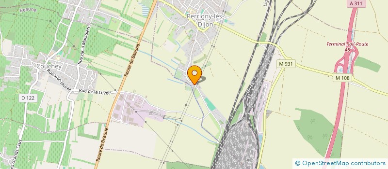 localisation de l'entreprise MONSIEUR DENIS DECOSNE  PERRIGNY-LES-DIJON