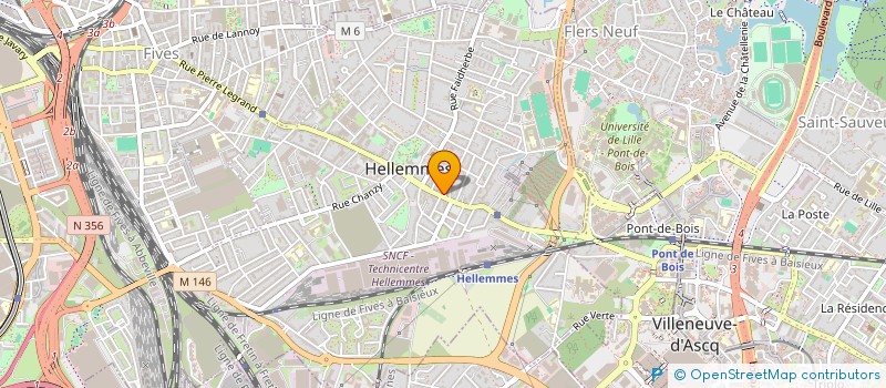 localisation de l'entreprise MONSIEUR DENIS DEFFONTAINES à LILLE