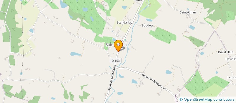 localisation de l'entreprise MONSIEUR DENIS DEFOSSEZ  SAINT-EUTROPE-DE-BORN