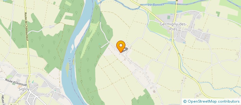 localisation de l'entreprise MONSIEUR DENIS DELAFONTAINE à GERMIGNY-DES-PRES