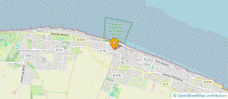 localisation de l'entreprise MONSIEUR DENIS DELAHAIE à BERNIERES-SUR-MER