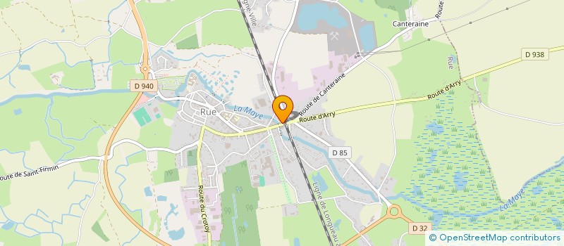 localisation de l'entreprise MONSIEUR DENIS DELANNOY  RUE