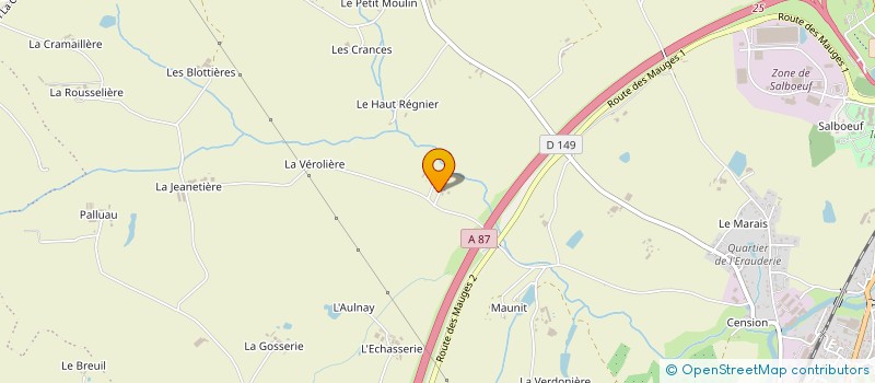 localisation de l'entreprise MONSIEUR DENIS DELAUNAY à CHEMILLE-EN-ANJOU