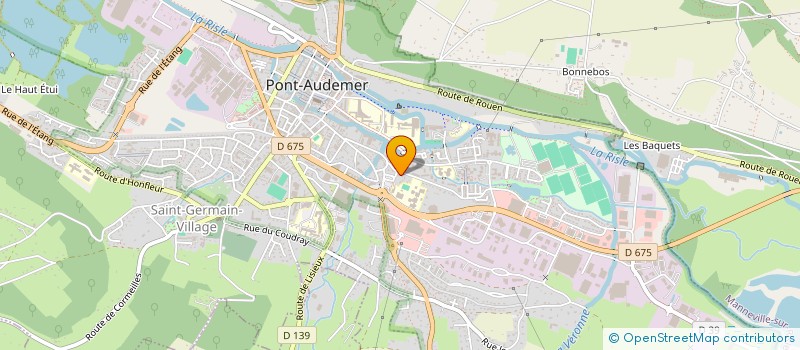 localisation de l'entreprise MONSIEUR DENIS DELORME à PONT-AUDEMER