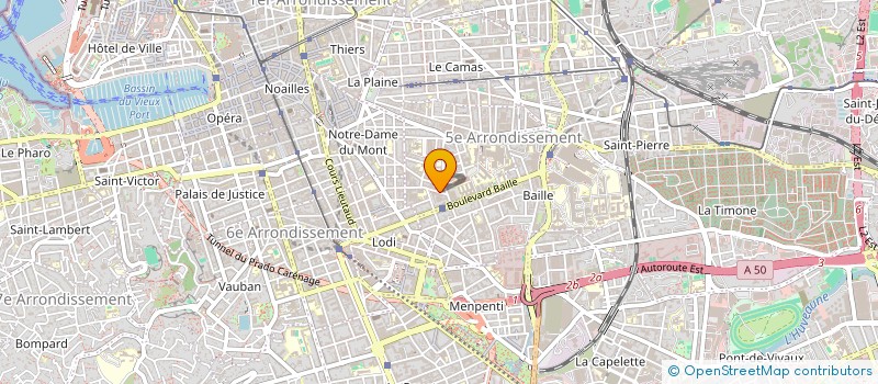 localisation de l'entreprise MONSIEUR DENIS DENIS  MARSEILLE