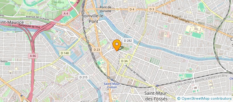 localisation de l'entreprise MONSIEUR DENIS DESCAMPS  PARIS