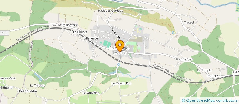 localisation de l'entreprise MONSIEUR DENIS DESMARES  SAINT-JACUT-LES-PINS