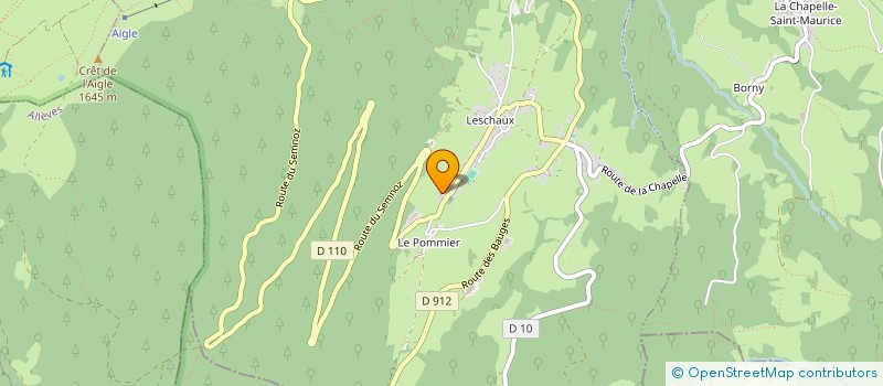 localisation de l'entreprise MONSIEUR DENIS DESMOULIERE  LESCHAUX