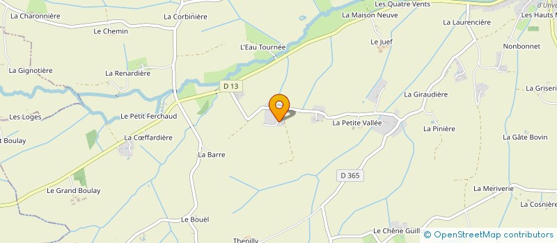 localisation de l'entreprise MONSIEUR DENIS DEVILLEGER à UNVERRE