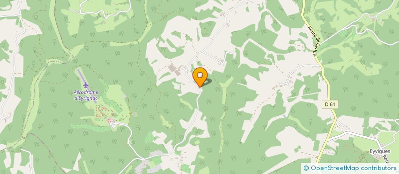 localisation de l'entreprise MONSIEUR DENIS DEZON  ARCHIGNAC