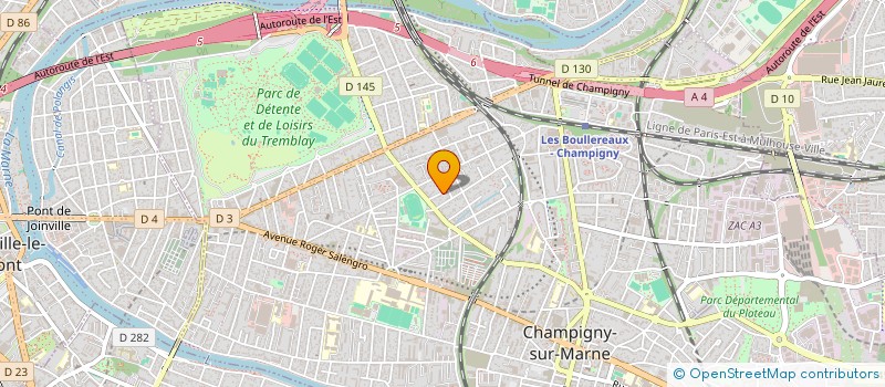 localisation de l'entreprise MONSIEUR DENIS DI LUCCA à CHAMPIGNY-SUR-MARNE